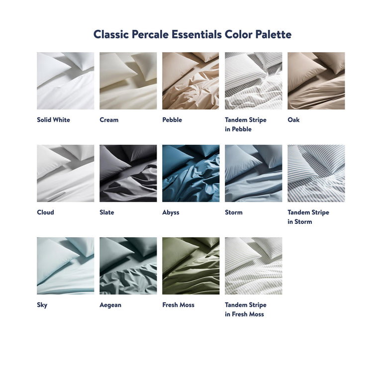 Brooklinen Classic Percale Core Sheet Set