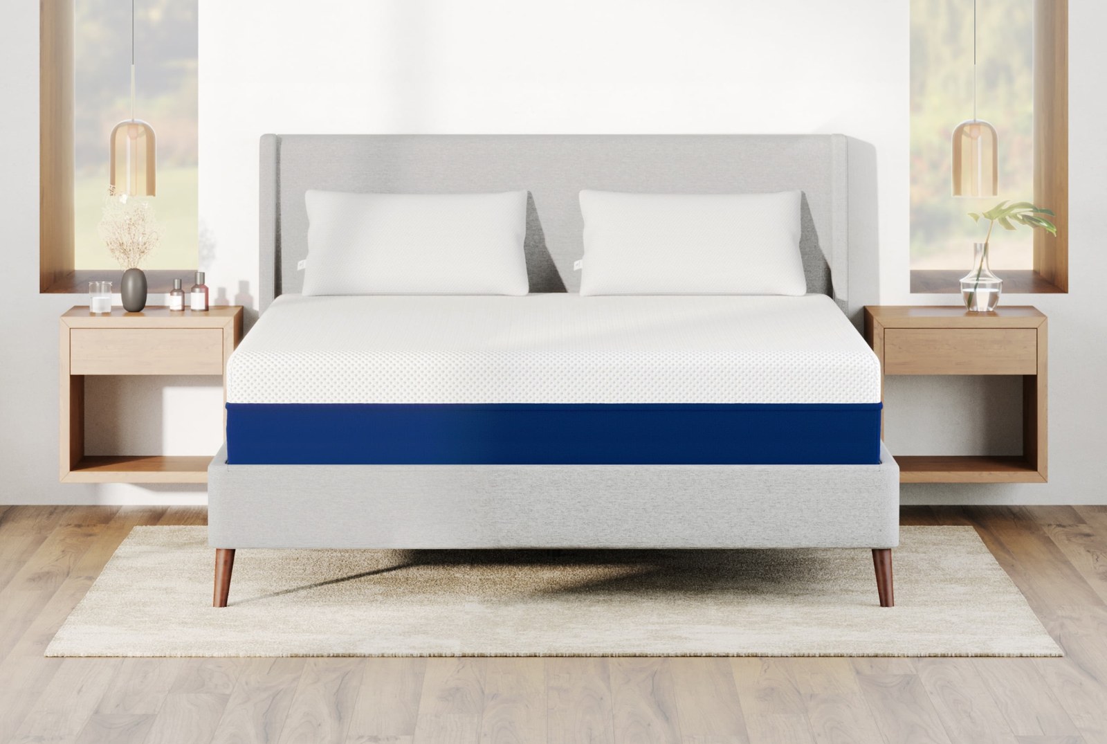 Amerisleep AS1 mattress photographed from the side