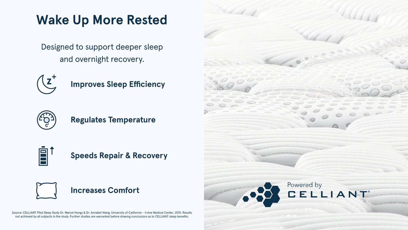 Bear Elite Hybrid mattress highlighting the Celliant-infused cover