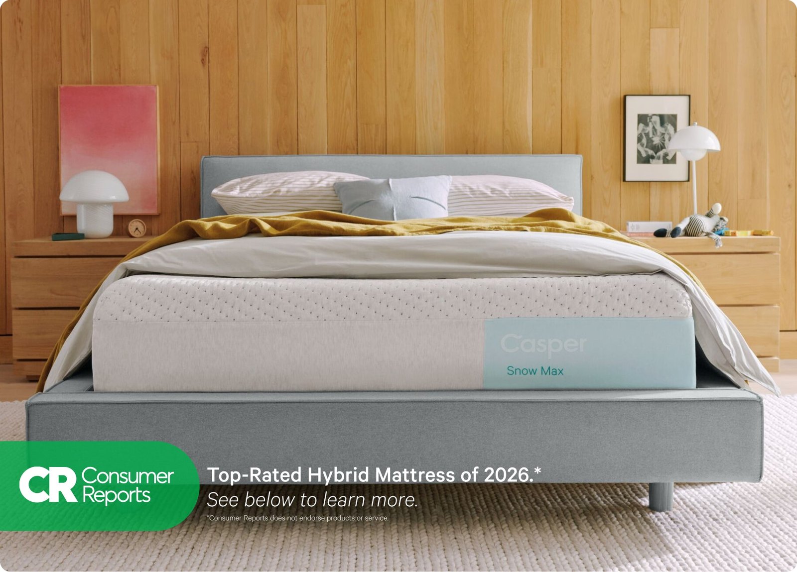 Casper Snow Max Hybrid mattress