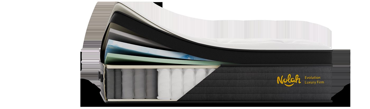 Close-up of the Nolah Evolution 15 pillow-top surface