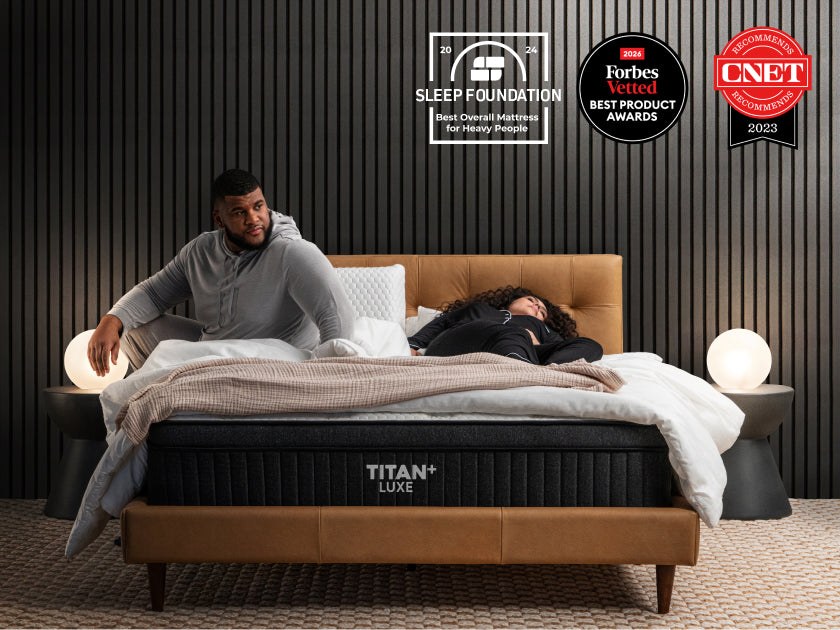 Titan Plus mattress official product photo