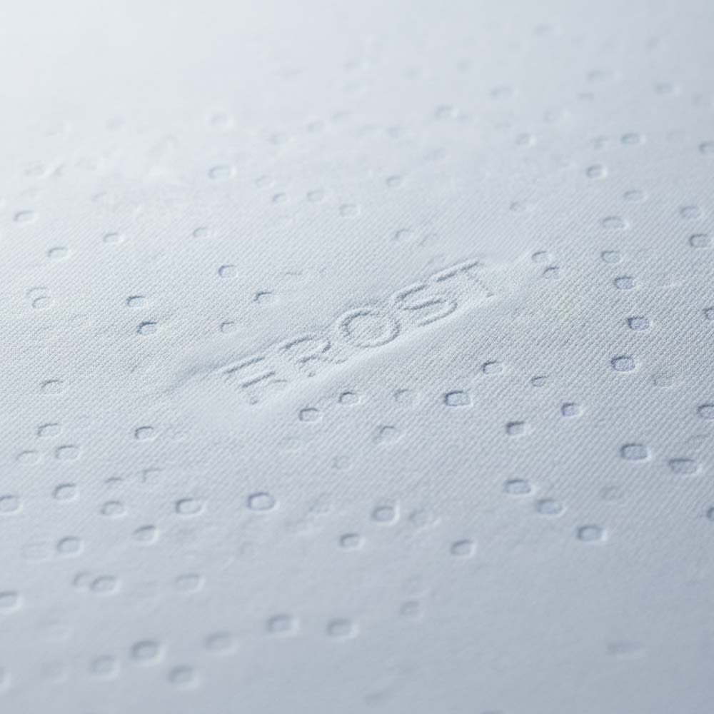 Close-up of the WinkBed Frost cooling cover fabric