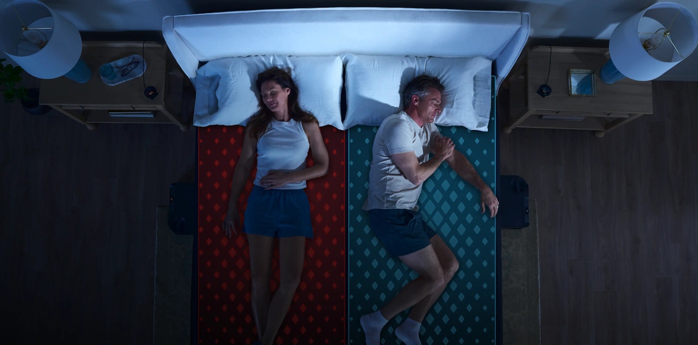 Chilipad two-sleeper dual-zone temperature control