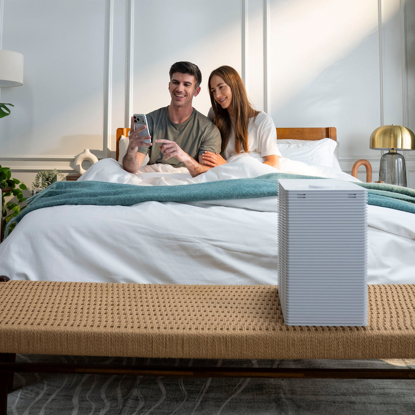 Navien OptiSleep bedroom lifestyle photo